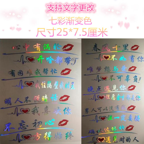 反光防水搞笑摩托电动车贴