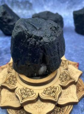 天然黑碧玺托玛琳电气石