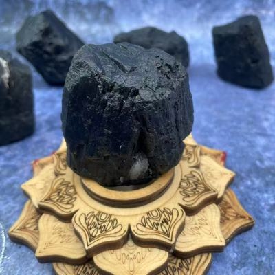 天然黑碧玺托玛琳电气石