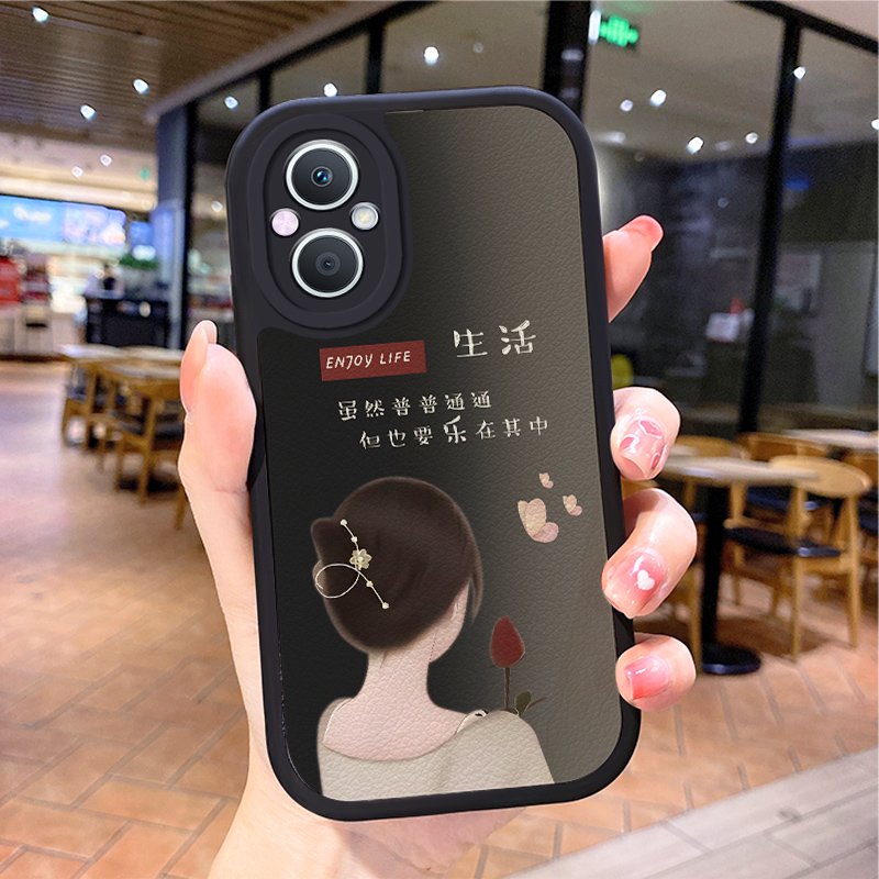小羊皮reno10潮牌手机壳