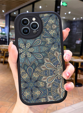 民族风适用苹果15promax手机壳iphone12iphon14iphnoe八iponhe8iphine16proma新款ihpnoe11十四rpo女13 17air