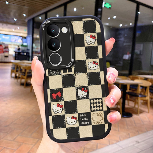 小羊皮硅胶送挂绳为我保护套卡通