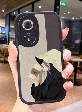 小羊皮潮女适用华为nova9pro手机壳nvoa8novα新款mova10男noⅴa7se女novo11noⅴα3hinova9nave4nva6nora5i