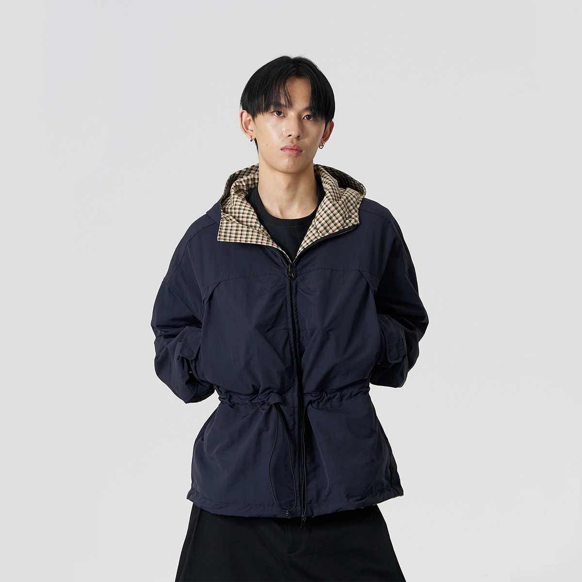 FMACM美式复古连帽夹克