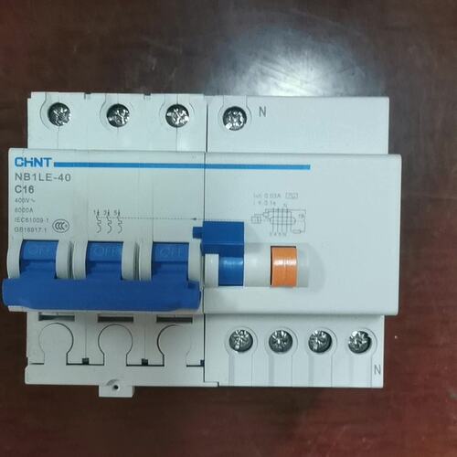 可维修正泰漏电断路器NB1LE-40 3P+N 16A c型议价
