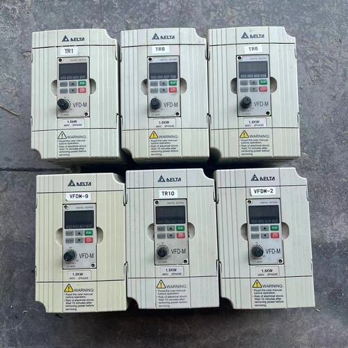 可维修台达变频器VFD015M43B 成色如图议价