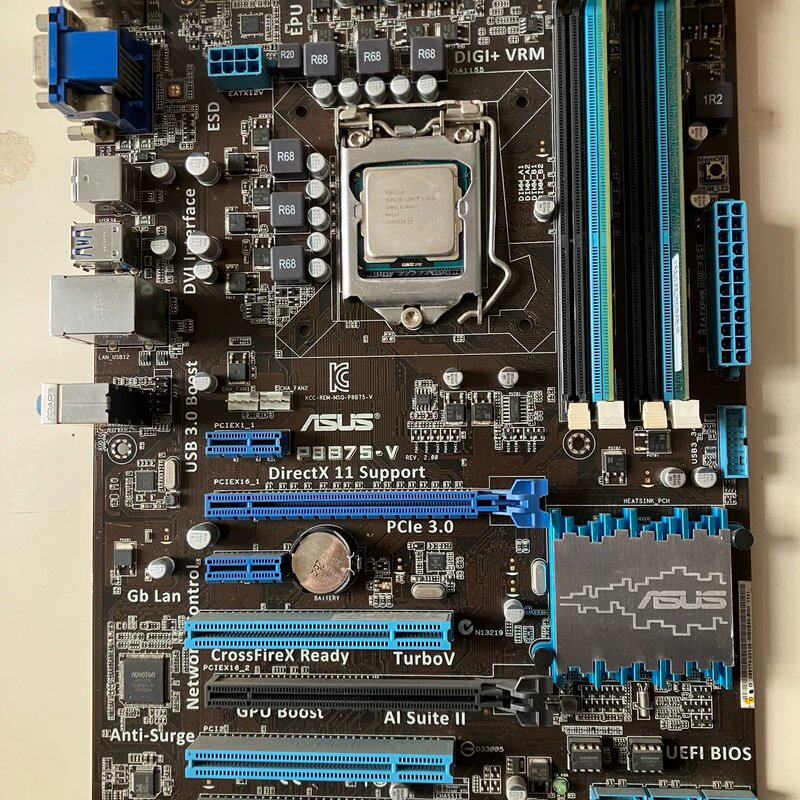 可维修ASUS/华硕 P8875-v主板+i3-3220议价