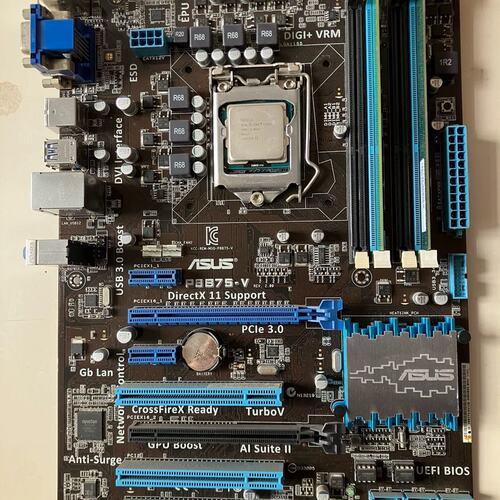 可维修ASUS/华硕 P8875-v主板+i3-3220议价