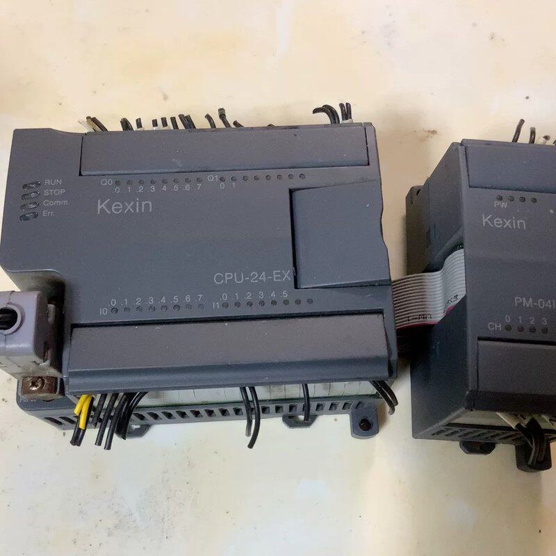 可维修步科Kexin步科PLC，CPU-24-EX，扩展PM-04议价
