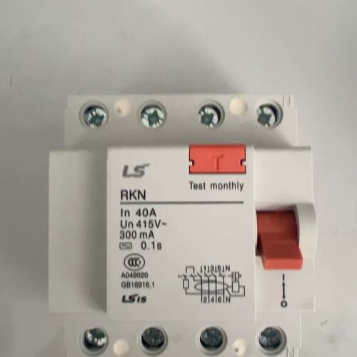 可维修LS产电 RKN漏电断路器开关，3P+N，40A，300mA议价
