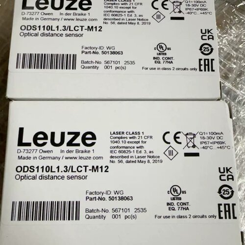 【议价】【承接寄修】】正品Leuze光学距离传感器ODS110L1.