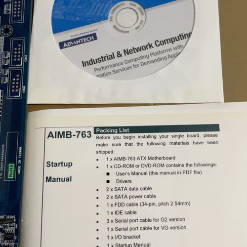 【议价】【承接寄修】】工控机主板 AIMB-763VG-00A1E，带CPU、