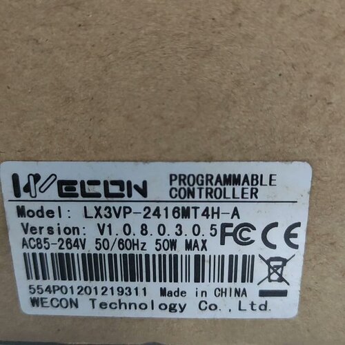 【议价】【承接寄修】】WECON PLC控制器，型号LX3VP-2416MT4