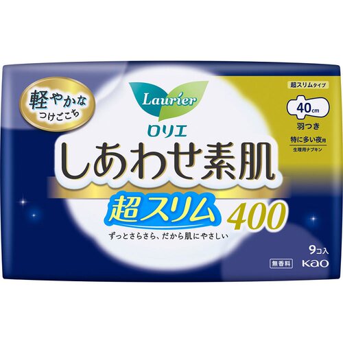 日本花王乐而雅棉柔夜用卫生巾
