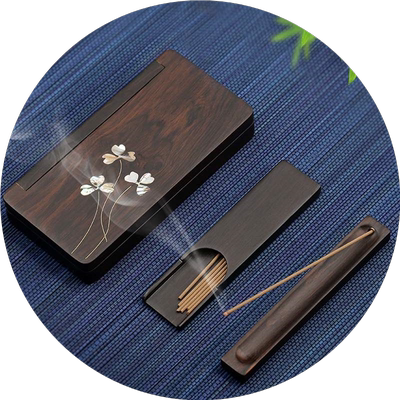 实木便携式旅行沉香檀香香盒