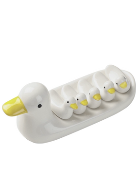 鸭子桌面摆件ins陶瓷卡通