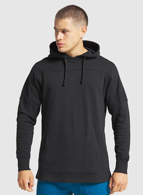 GYMSHARK男连帽套头加绒运动卫衣