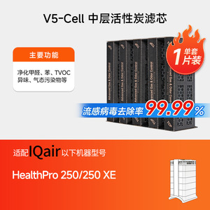 适配IQAir空气净化器滤芯HealthPro Plus250/100除醛过滤网premax
