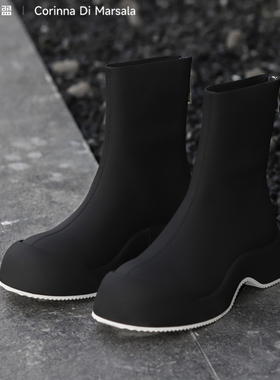 【大壮•西红氏】Corinna Di Marsala春厚底时装男/女靴