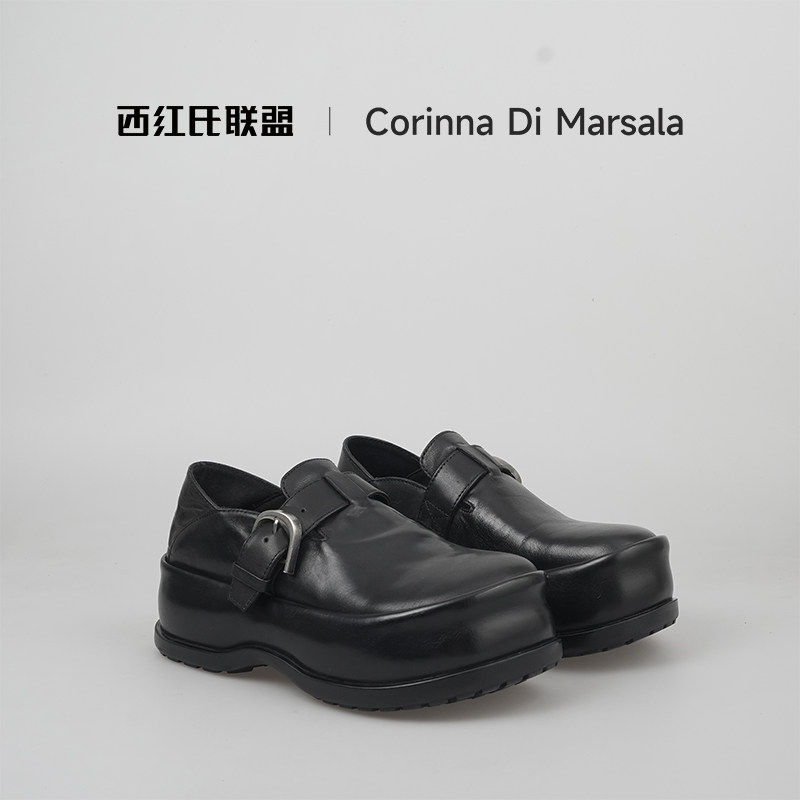 【大壮·西红氏】水洗马皮单里~冬季新款光面真皮增高勃肯,女鞋,深口单鞋,淘宝优惠券,粉丝福利购,淘宝优惠卷