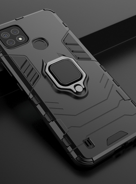 oppoRMX3201手机壳realmec21保护壳REALME真我 C21外壳relame套子relme防摔指环一体Raelme硅胶reaime全包新