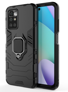 防摔手机壳红米10保护套新款redmi红迷10prime全包边hongmi十磨砂red米磨砂硬壳hm10硅胶软边外壳送钢化膜潮