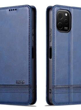 适用华为novaY61手机壳翻盖nova y61折叠皮套华为EVE一LX9前后保护支架式全包防摔插卡零钱包eve-lx9商务男