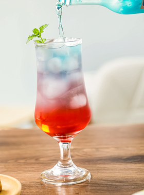 香槟杯玻璃浮雕红酒杯高脚杯家用高颜值威士忌酒杯甜酒鸡尾酒杯子