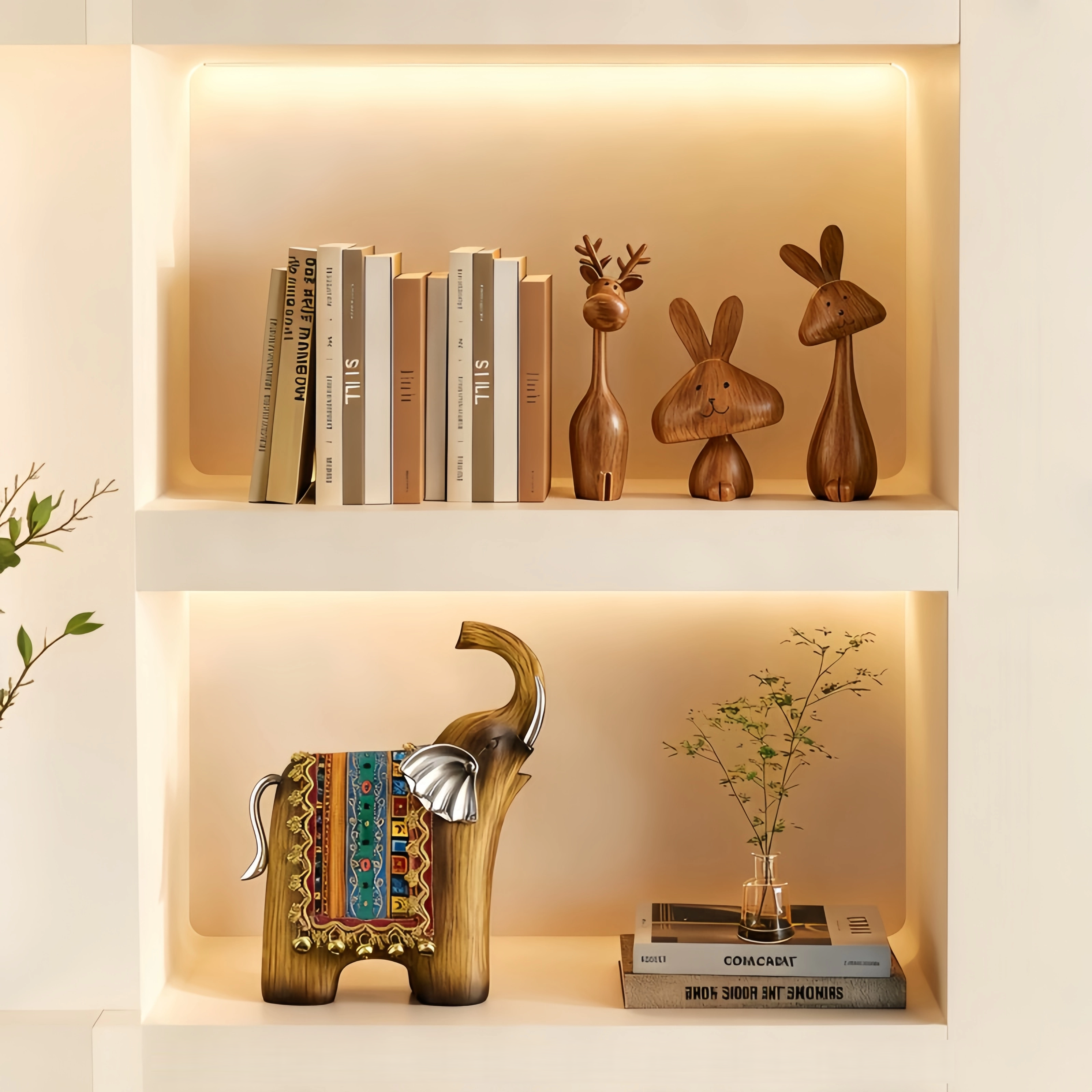 中古风摆件艺术复古客厅电视柜展示柜装饰高级感小众软装乔迁新居,家居饰品,装饰摆件,淘宝优惠券,粉丝福利购,淘宝优惠卷