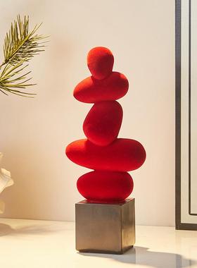 时来运转摆件高级感小众客厅酒柜电视柜家居软装饰品乔迁新居礼物