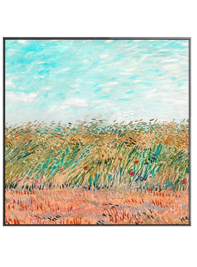 麦田风景入户玄关餐厅走廊艺术画