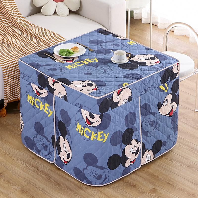 电炉罩套烤火炉桌罩烤火桌子罩套烤火被取暖电烤炉套罩正方形桌布