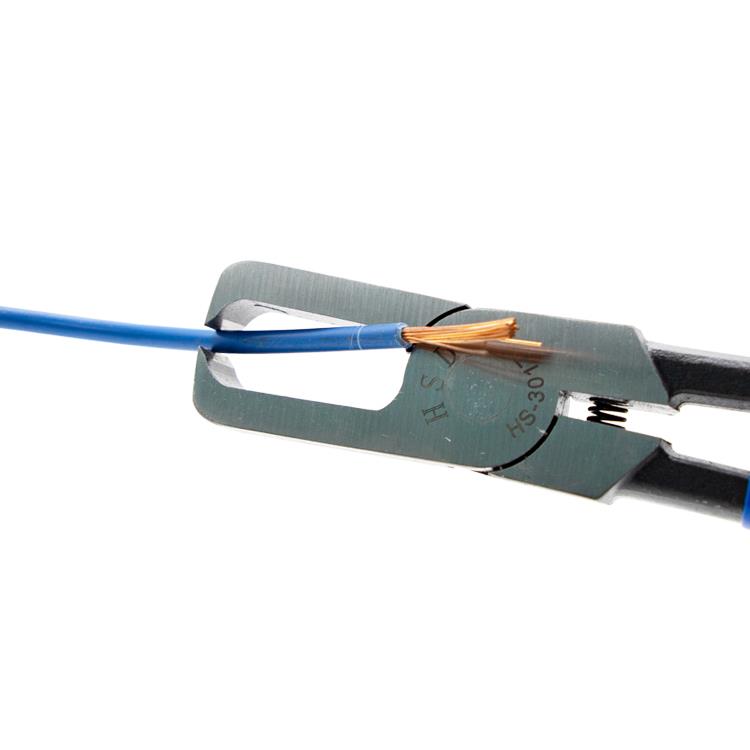 工业塑料水口上切钳平口剪刀90度剪刀5/ 6.0/12英寸大平口钳线槽