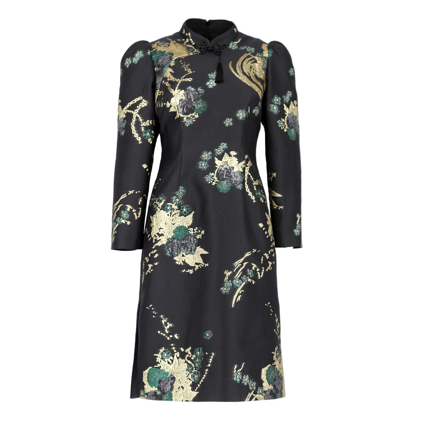 ZJ1342354169卡索女装优雅中国风连衣裙