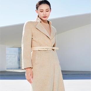 ET8245354132卡索castle大衣2024新款秋冬女装时尚气质毛呢外套