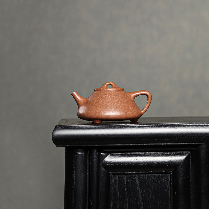 伯元 宜兴紫砂壶原矿桂花泥纯全手工景州子冶石瓢壶家用茶壶可养