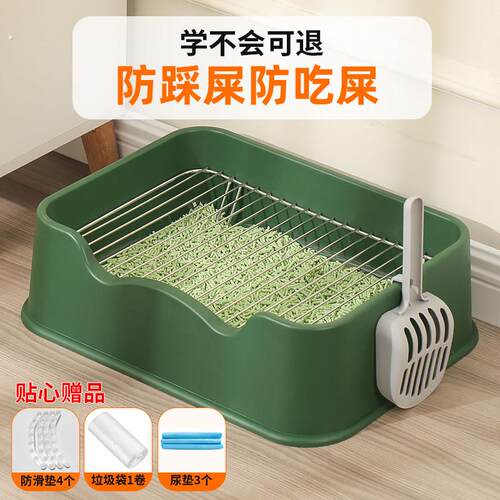 狗狗厕所防踩屎狗便盆小中型犬屎尿盆狗砂盆宠物专用不锈钢狗厕所