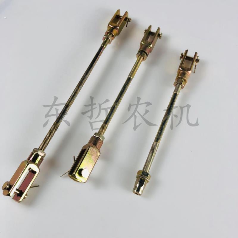 一拖东方红754 804 904拖拉机农机配件螺纹8两头叉离合器拉杆
