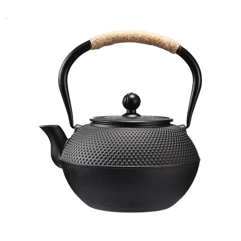 铁茶壶铸铁水壶生铁壶复古泡茶围炉煮茶壶家用中式软装创意摆件