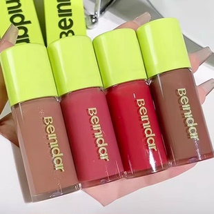 水嘟嘟！beinidar北尼达大胖墩唇釉g02护水光镜面裸色口红不沾杯