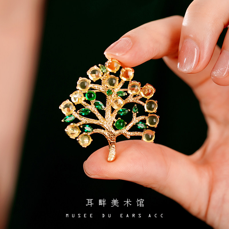 A生命树精致大树胸针男女款轻奢高级感气质小众设计胸花闺蜜礼物,饰品/流行首饰/时尚饰品新,胸针,淘宝优惠券,粉丝福利购,淘宝优惠卷