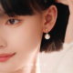 爆高级感女巨好看适合冬天 B法式 珍珠耳环2025新款 耳饰独特礼物