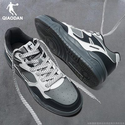 运动鞋乔丹板鞋防滑休闲经典低男