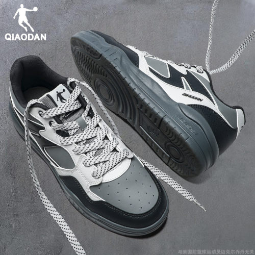 运动鞋乔丹板鞋防滑休闲经典低男