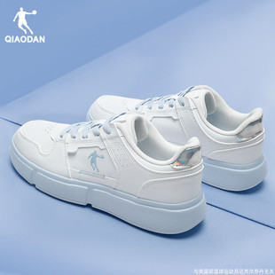 厚底休闲运动鞋 中国乔丹女鞋 鞋 2024新款 子女百搭板鞋 夏季 小白鞋