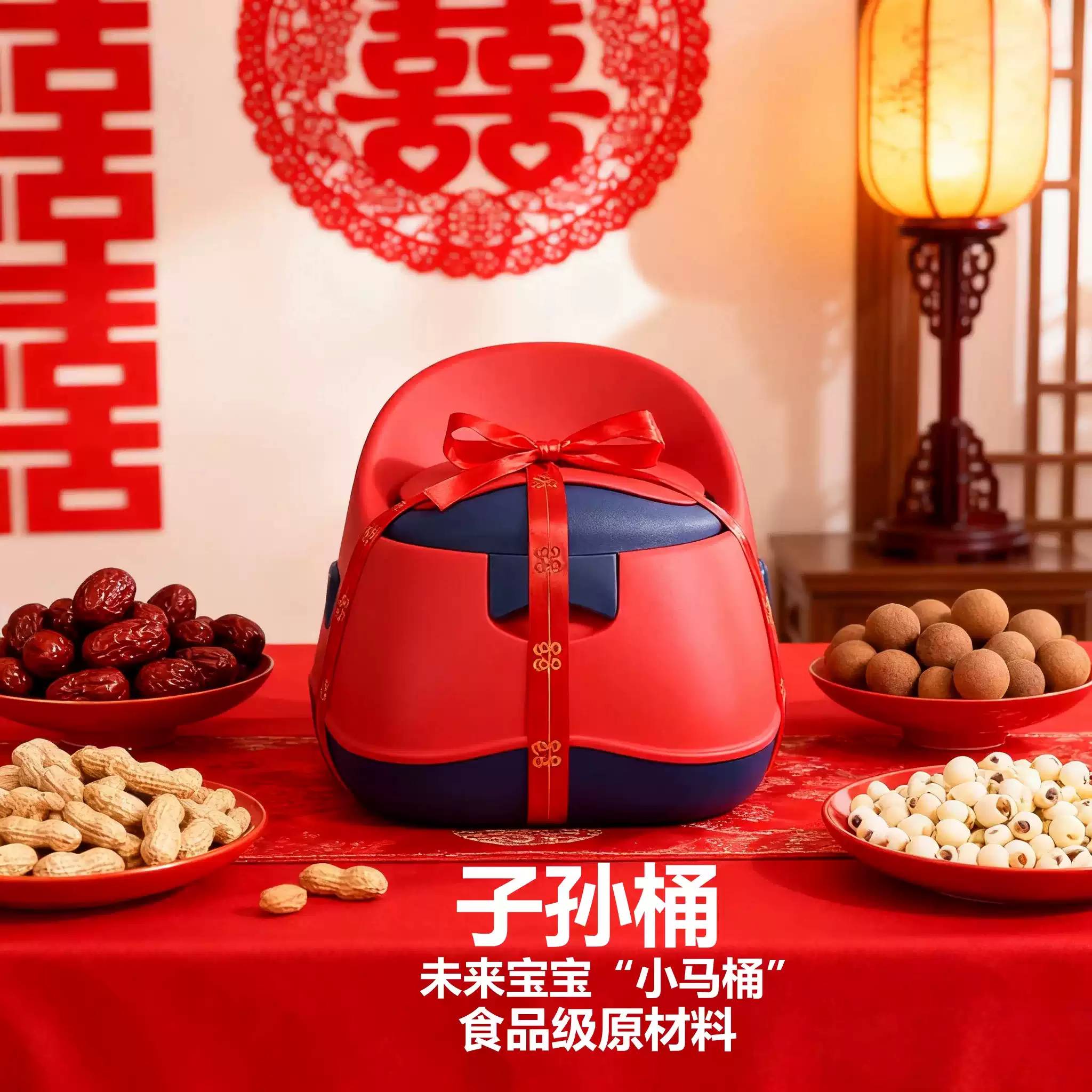 子孙桶结婚用婚庆陪嫁乔迁宝宝小