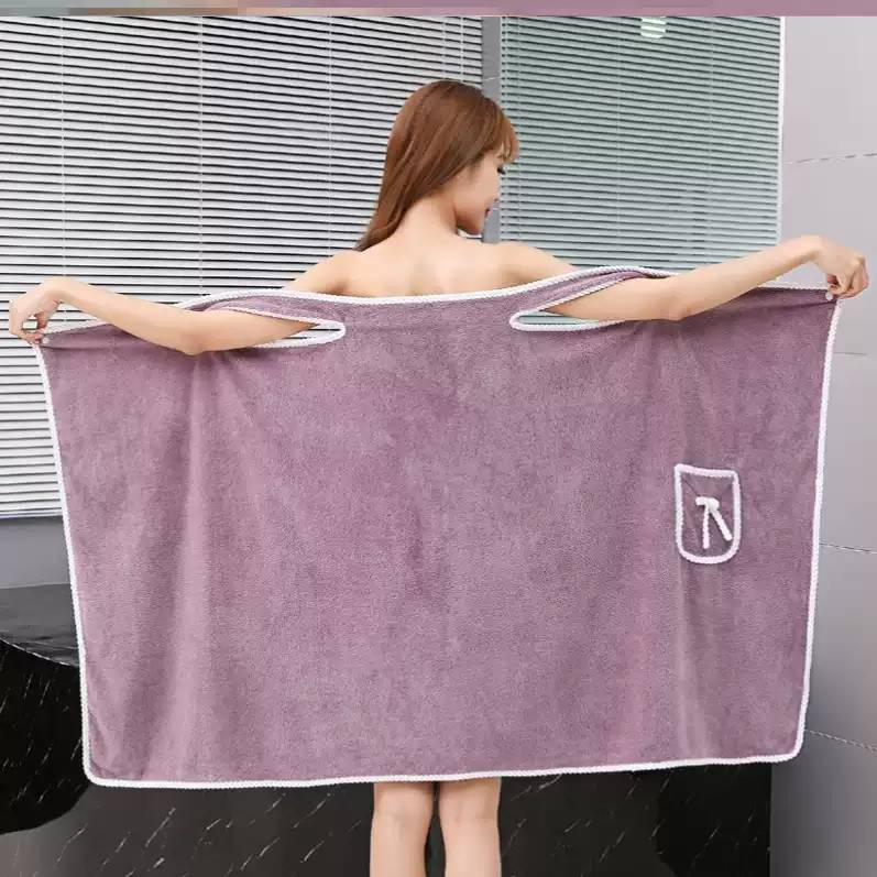 浴巾女家用非全棉纯棉吸水速干可