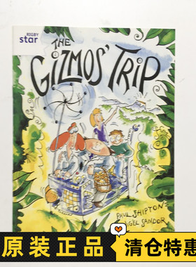 Rigby Star Guided White Level: The Gizmo's Trip小发明之旅 英文原版阅读读物