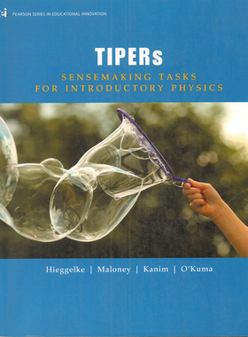 原版现货TIPERS SENSEMAKING TASKS FOR INTRODUCTORY PHYSICS物理启蒙任务