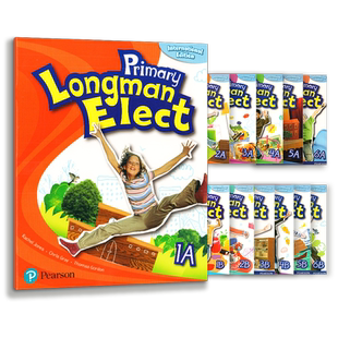现货培生朗文小学英语Primary Longman Elect 123456AB主课本综合阅读语法听力练习册学生套装reading grammar listening workbook